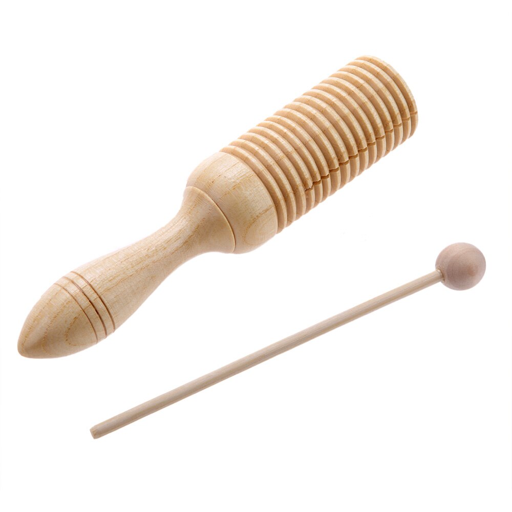 De Madera de cuervo sirena Ailanthus chico niños Juguete Musical instrumento de percusión