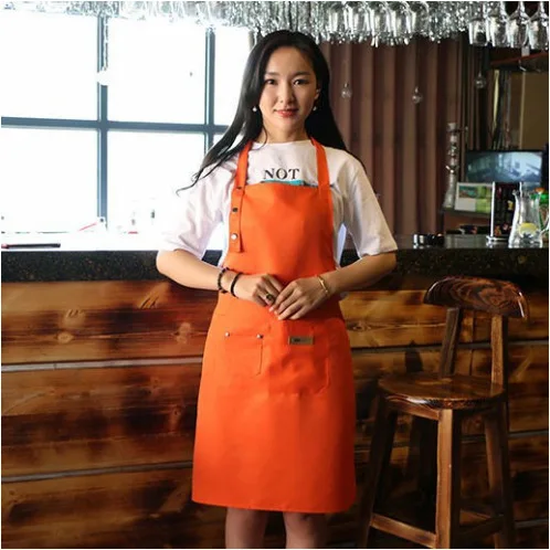 Delantales de cocina impermeables para mujer y hombre, delantal de trabajo de Chef para cocinar a la parrilla, disfraz de Chef para mujeres y hombres: Púrpura