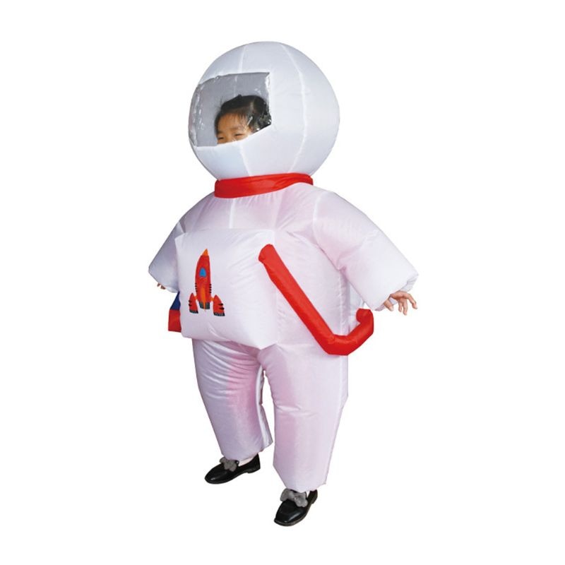 Costume d&#39;astronaute gonflable pour enfants, combinaison pour Cosplay B36E
