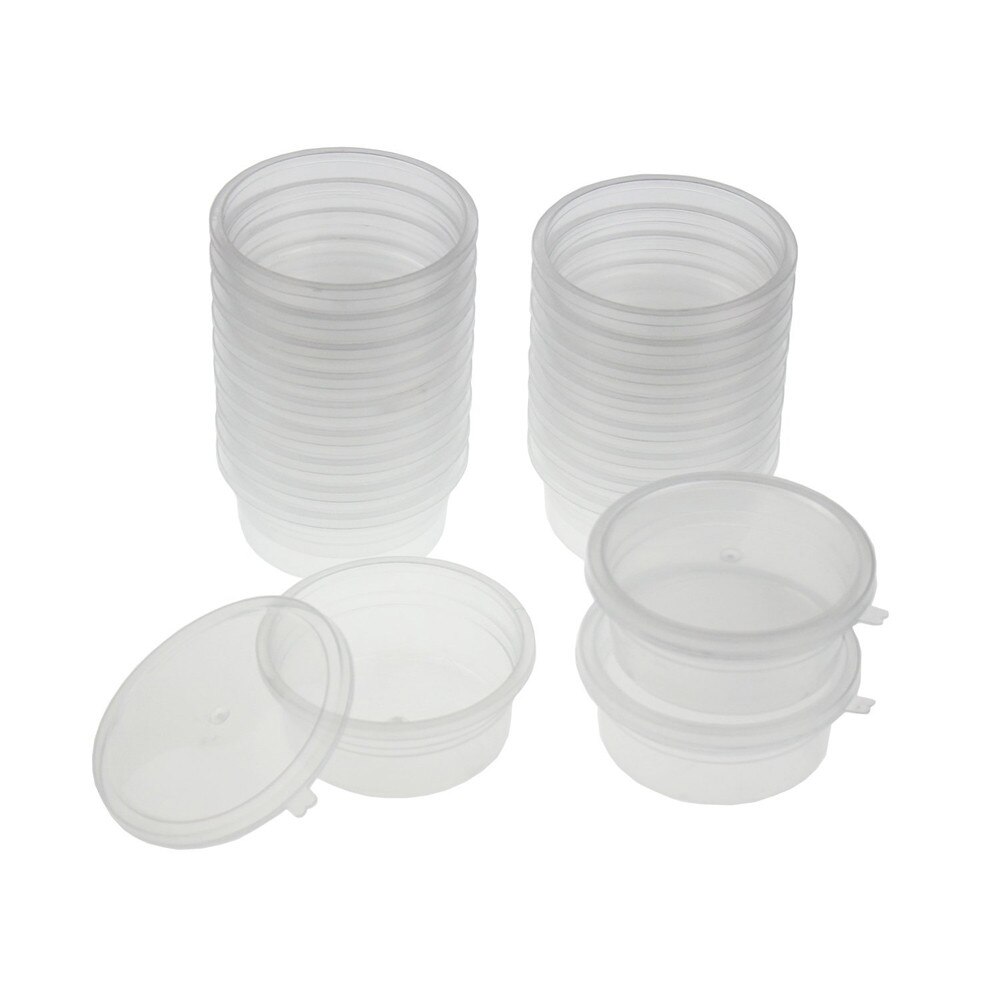 Qualified Kitchen Plastic storage box and lids Food Storage Container 20 Pc Foam Ball Storage Cups Containers With Lids 5.15
