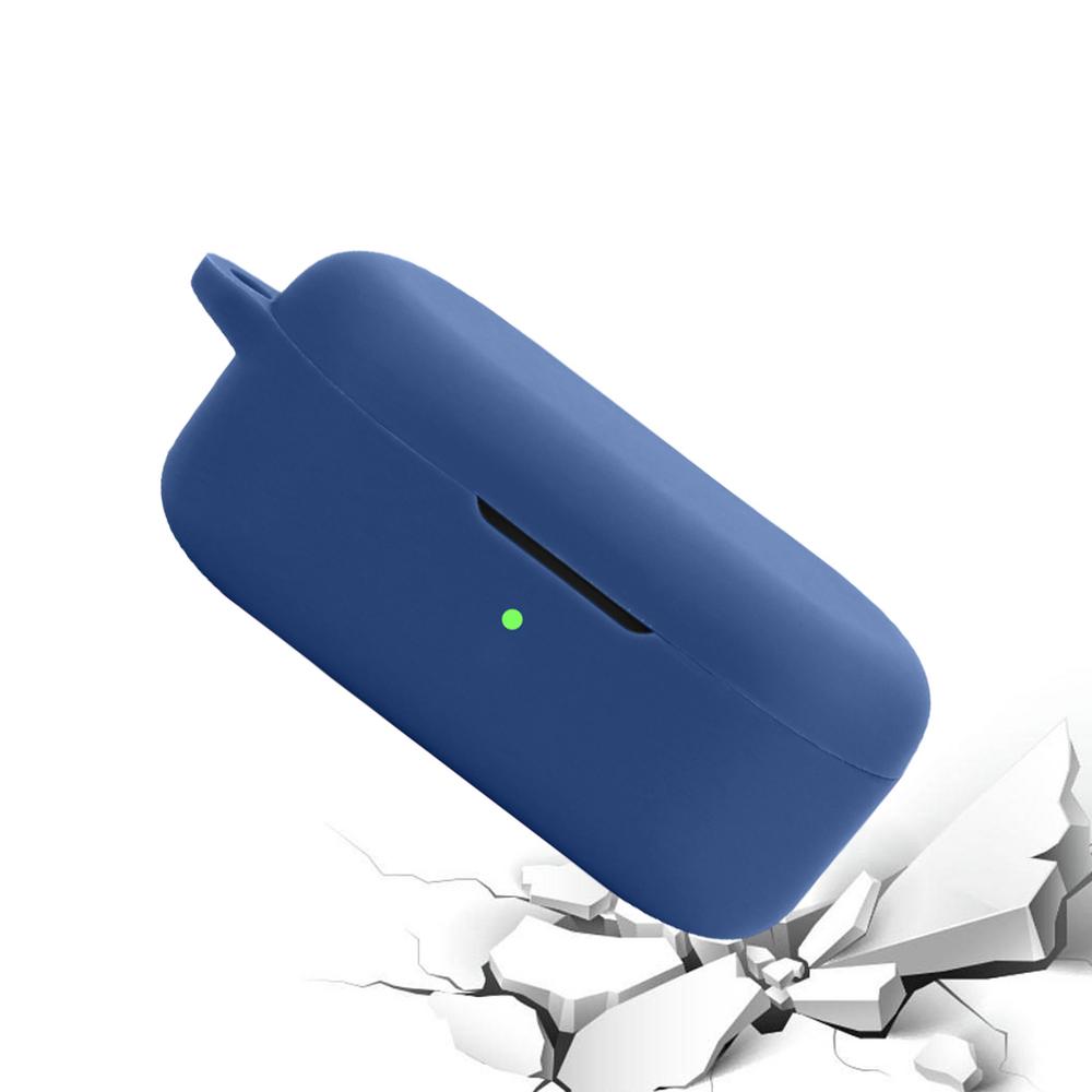 Stofdichte Oordopjes Hoesje Voor Enco Buds2 Pro Oplaaddoos Beschermhoes Zachte Siliconen Hoes Draadloze Oortelefoon Hoes: Blauw