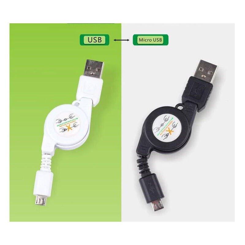 Retractable USB Data Sync&amp;Charger Cable cord for phone tablelet android iphone smartphone