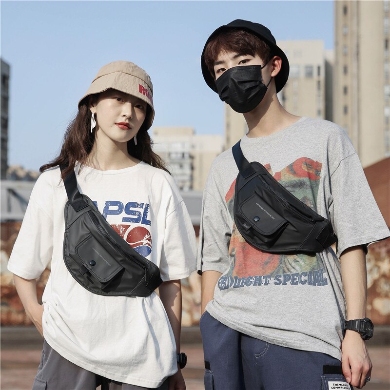 Multifunctionele herentassen schoudertas waterdicht anti-diefstal borsttas korte reis messengers crossbody tas mannelijk