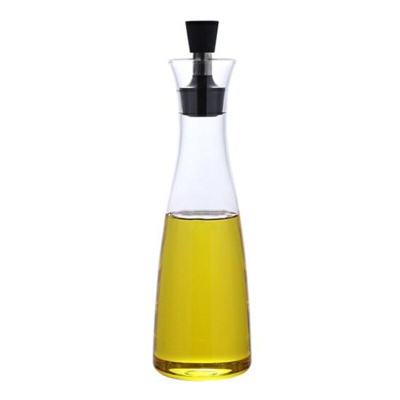 Cooking Seasoning Bottle Dispenser Sauce Bottle Glass Storage Bottles for Oil and Vinegar Kitchen Tools: 27.7x7.6cm