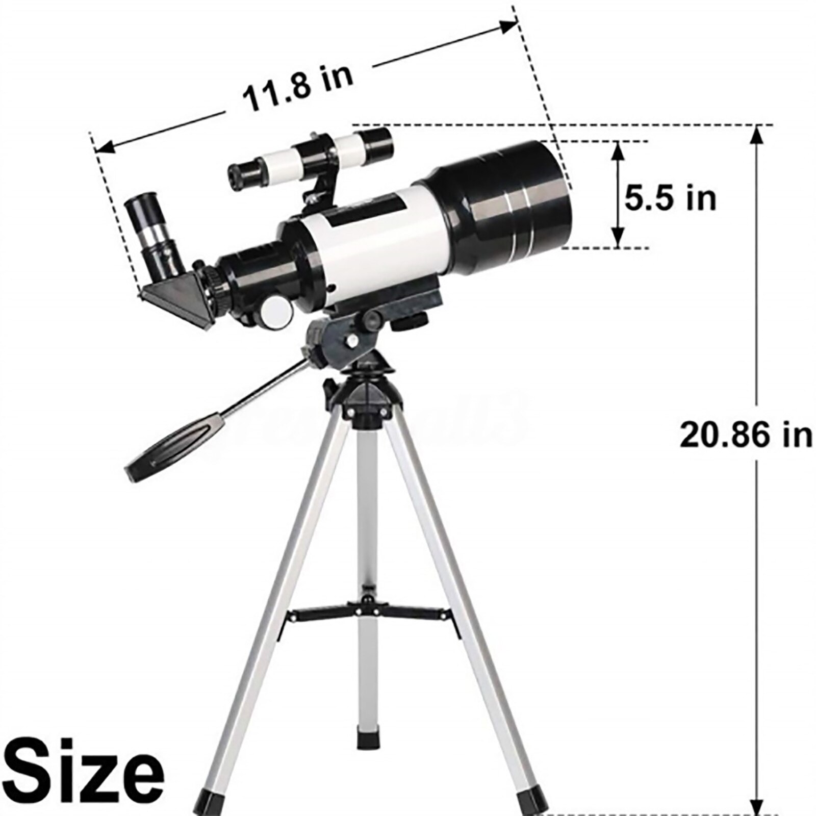 4 #150x70mm apertura teleskop astronomiczny refraktor statyw znalazca dla początkujących, Hd wysoki moc teleskop astronomiczny