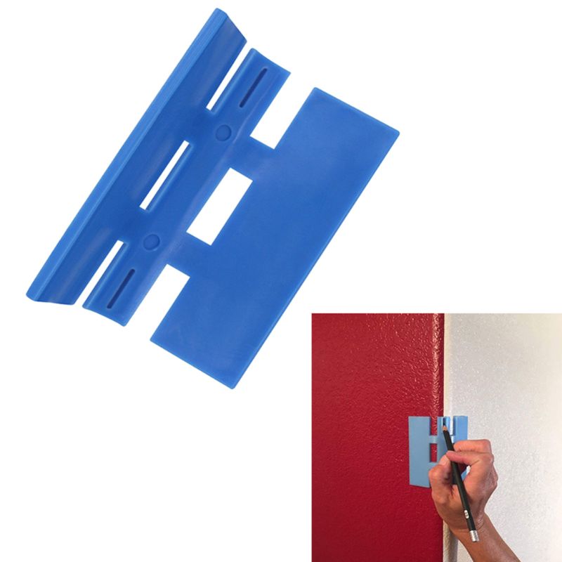 3/4\" Radius Centerline Location Trim Jig Corner Marking Marker Woodworking Tool