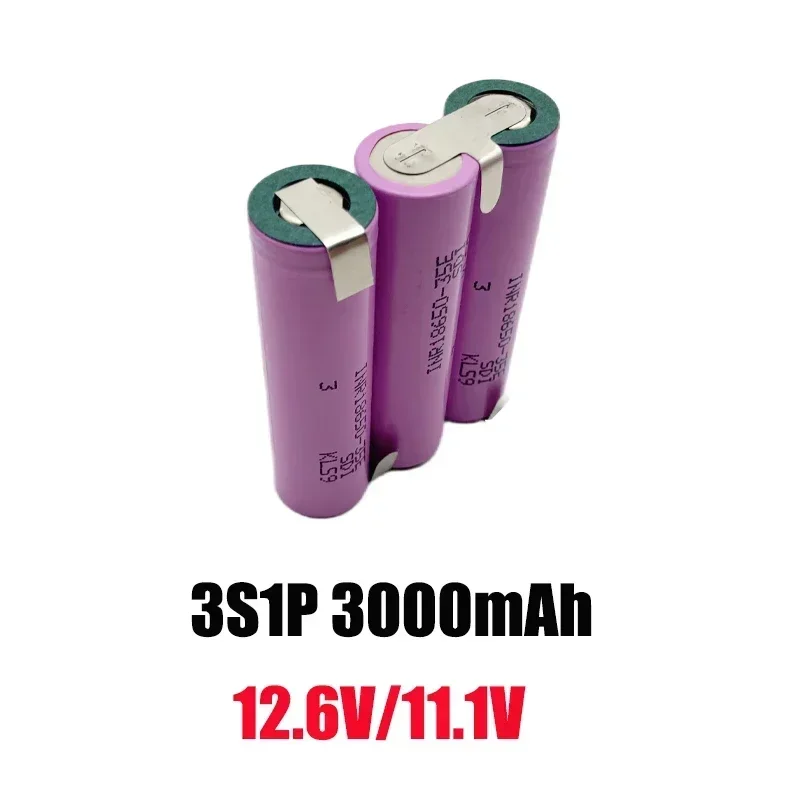 5S2P 3S1P 5S3P 4S1P 5S1P 6S1 2S2 6S2P18650 3.7V 8.4V 12.6V 16.8V 21V 18V 25.2V lithium battery Electric drill Tool battery cell: Clear