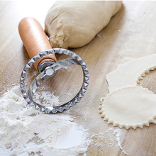 Nyttig rund ravioli stempel pasta skærer lav ravioli derhjemme wienerbrød ravioli maker formpresse ravioli form 6.5cm køkkenværktøj