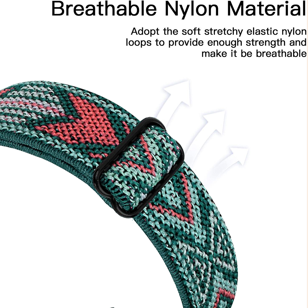 Bracelet en Nylon extensible pour Fitbit Charge 6 5, tissé élastique, doux, Sport, respirant, boucle de remplacement pour Fitbit Charge 5 6