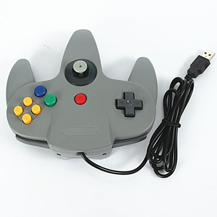 Voor N64 Gamepad Abs Usb Wired Controller Joystick Joypad Pc Computer Game Handvat Game Pad Voor Nintend N64 Voor Pc game Accessoire