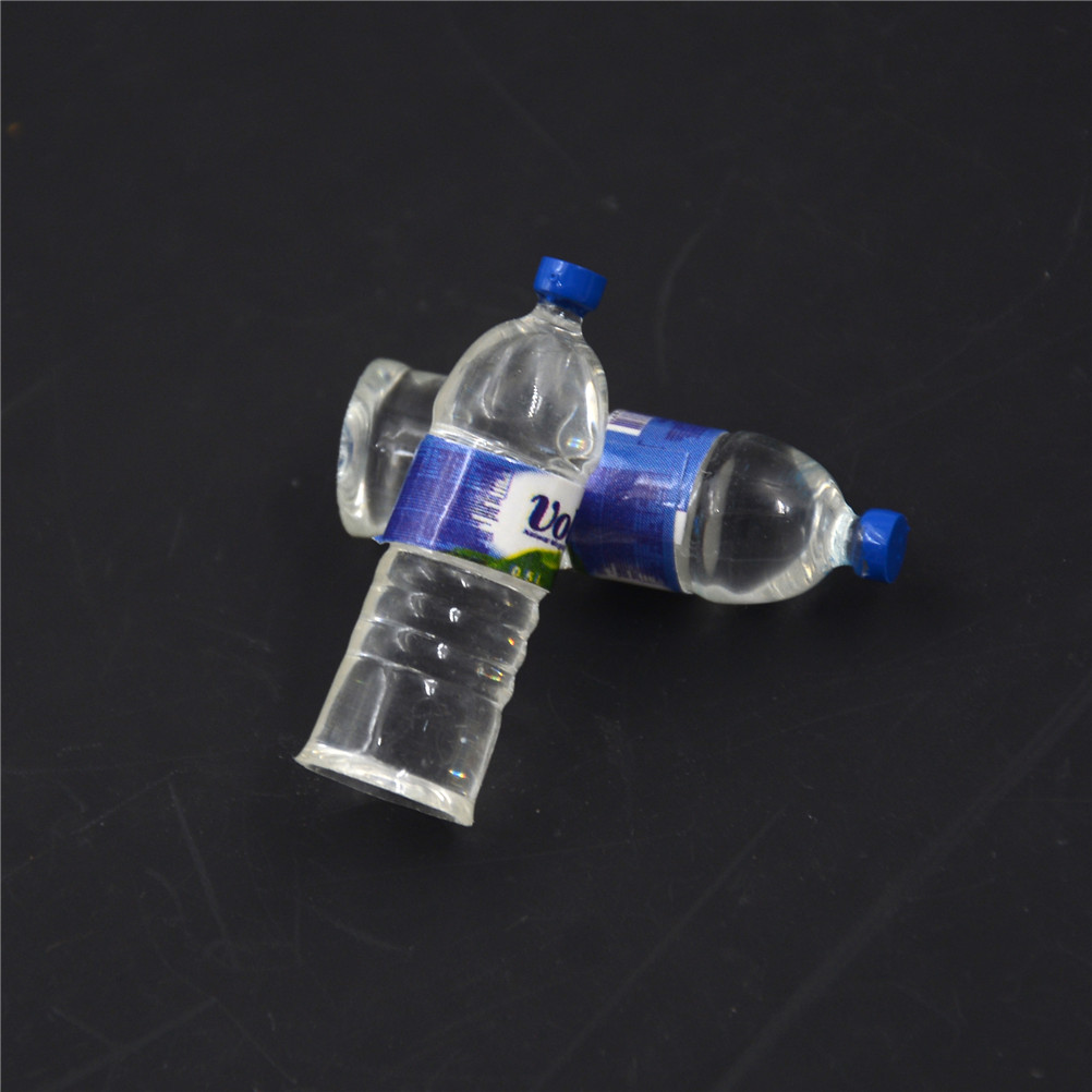 1:12 Mini Mineraalwater Flessen Pop Voedsel Keuken Woonkamer Accessoires Kids Pretend Play Speelgoed Poppenhuis Miniatuur Speelgoed