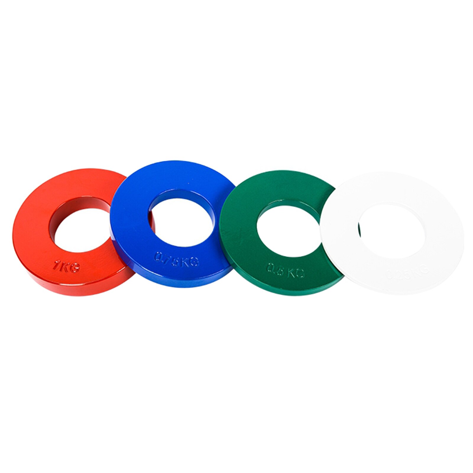 Fractional Weight Plates Steel 2'' Diameter Micro Weight Plate for Barbell or Dumbbell Overloading Training Accessories