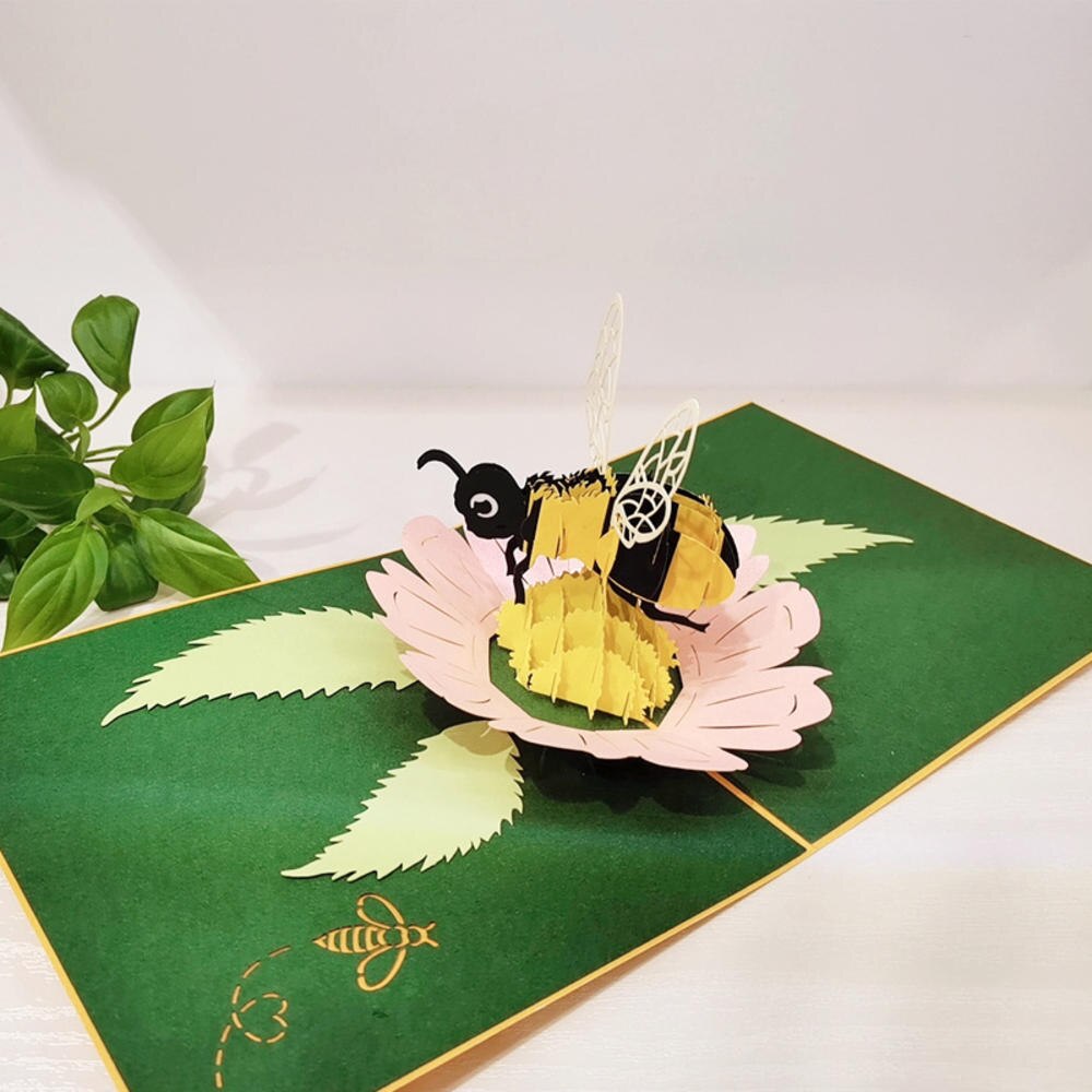 3d popup-kort valentinsdag postkort jubileum valentinsdag morsdag bryllupsdag romantisk gratulasjonskort: 5