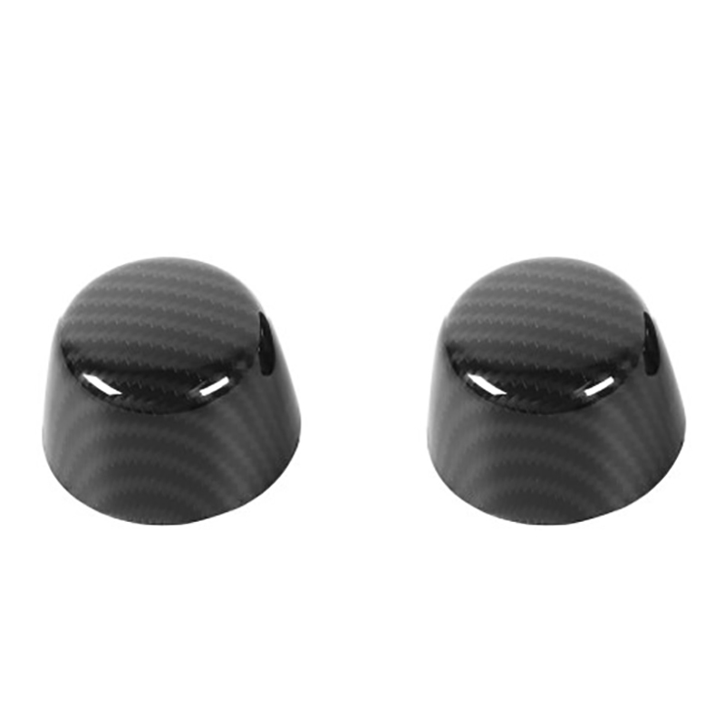 Car Cover Small Round Cover Crash Round Cover Engine Cover Windshield Bumper Cover for Jeep Wrangler JK 2007 Carbon Fiber B