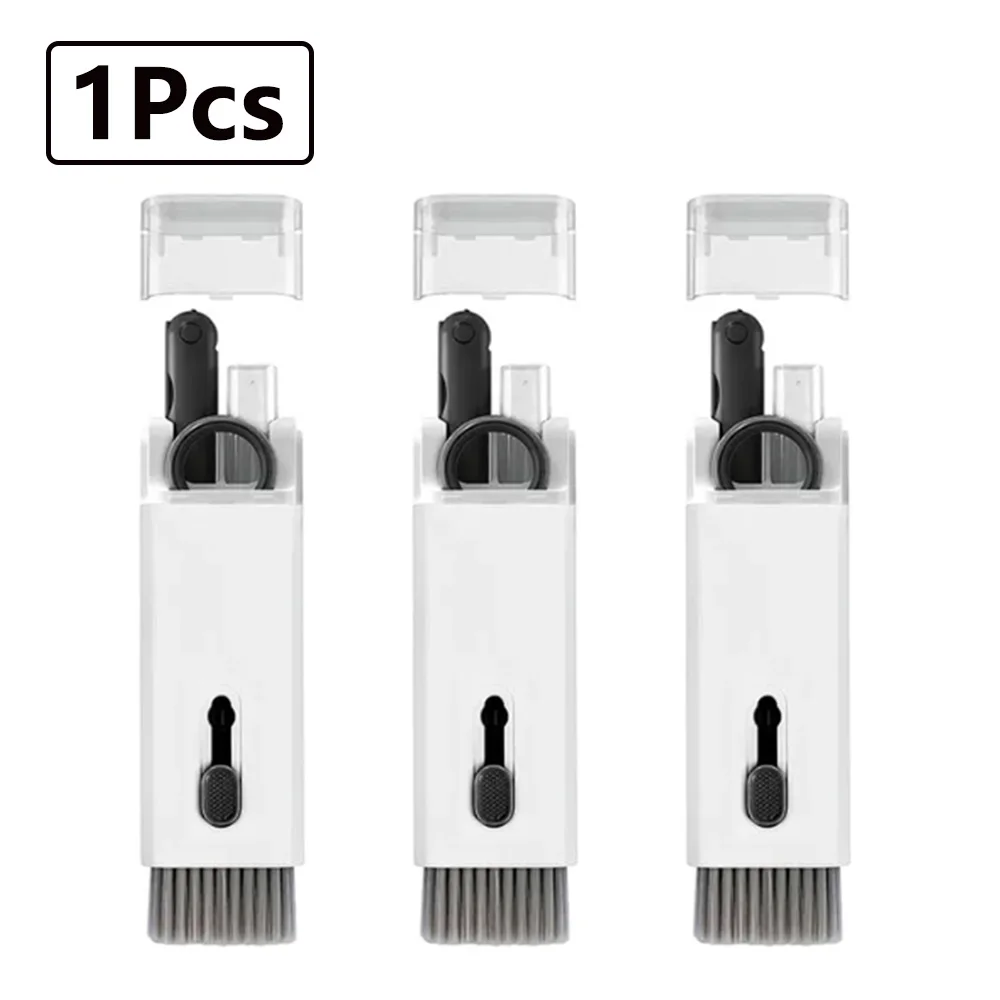 7-in-1 Keyboard Cleaning Kits Airpods Cleaner Headset Cleaner Pen Laptop Screen Cleaning Bluetooth Earphones Cleaning Kit: MULTI
