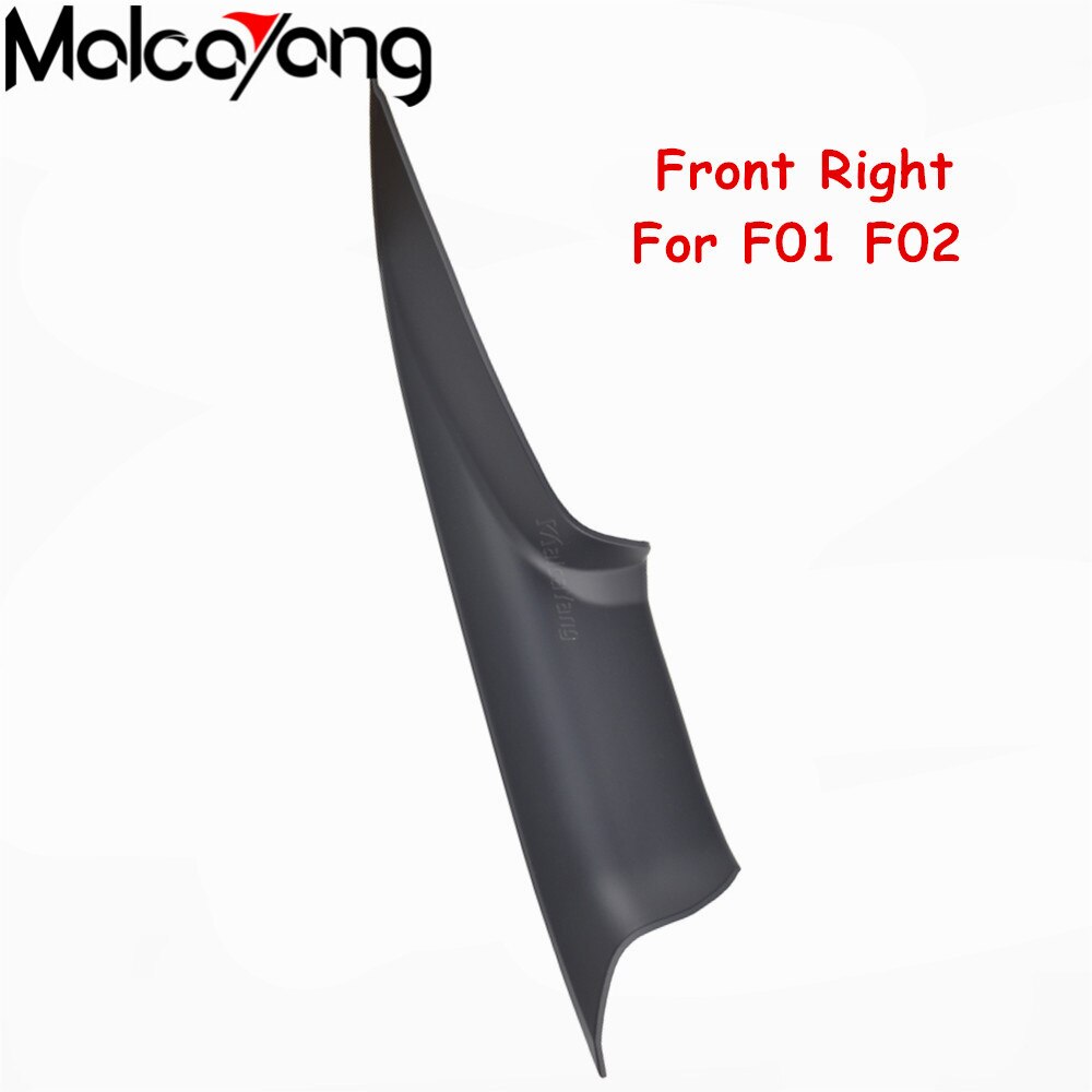 Manijas de puerta Interior de coche trasero izquierdo delantero derecho, Panel de puertas interiores, barra de manija, cubierta embellecedora para BMW serie 7, F01, F02: Front Right F01 F02