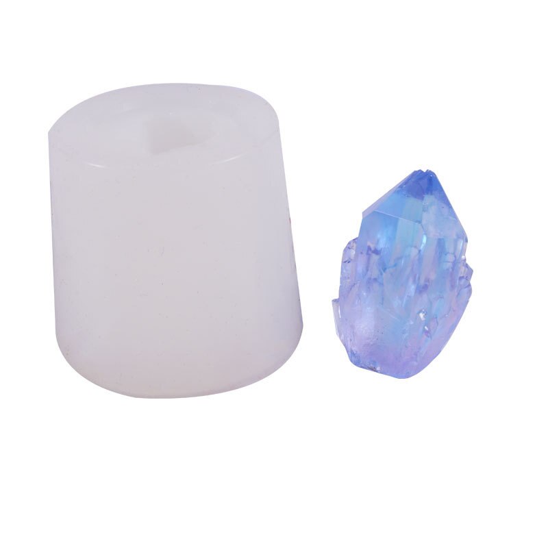 Quartz Mold Crystal Shards Silicone Mold Agate Crystal Resin Faux Crystal Making Jewelry Accessories Epoxy Resin Jewelry