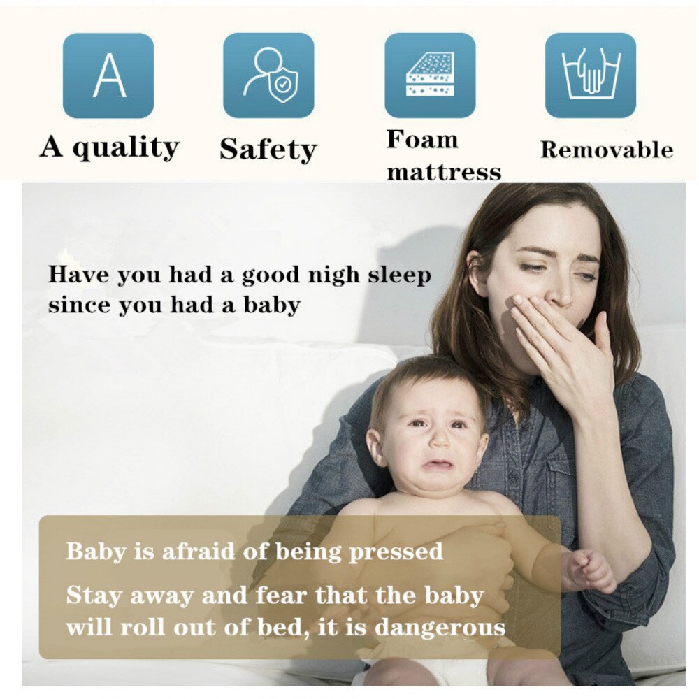 Baby Bed Portable Newborns Bed Washable Baby Crib Cot Baby Nest Children's Bed Portable Crib Folding Bed for Newborns Babynest