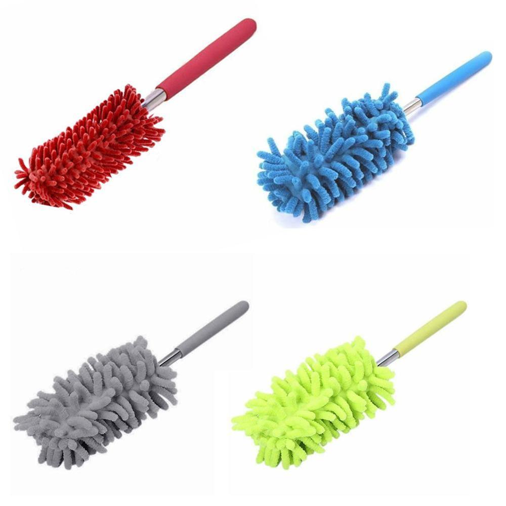 Telescopic Microfibre Duster House Cleaning Extendable Cleaner Dust Long Handle Sweeper Dusters Retractable Extension Type