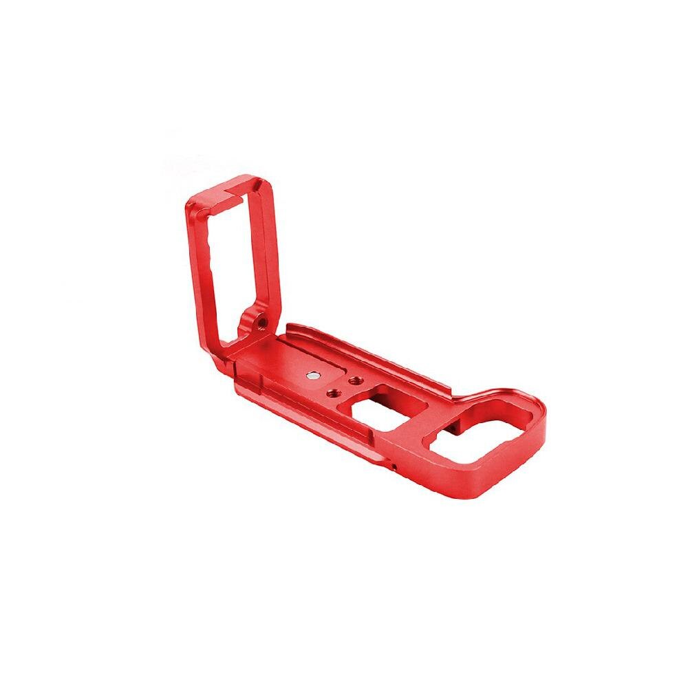 Aluminium Quick Vrijgegeven L-Vormige Verticale Plaat Voor Sony A7M3 Dslr Slr Camera 'S Base Statieven Beugel: red