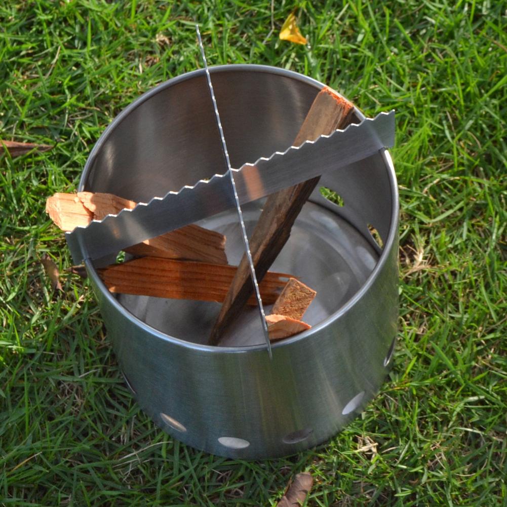 Outdoor Fireplace Stainless Steel Multi-purpose Mini Stove