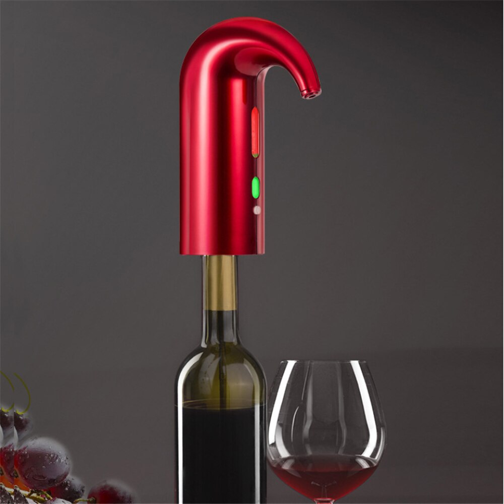 Smart Elektrische Wijn Schenker Usb Draagbare Wijn Decanter Automatische Rode Wijn Schenker Draagbare Wijn Beluchter Decanter Dispenser