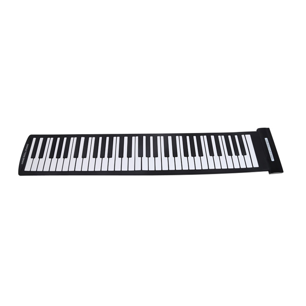 ammoon Electronic organ Portable 61 Keys Flexible Roll-Up Piano USB MIDI Electronic Keyboard Hand Roll Piano Electronic organ
