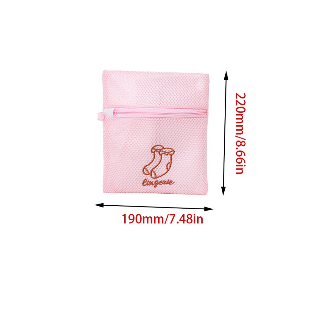 Bolsa de red para lavadora, bolsa de almacenamiento, bolsa de cuidado, ropa interior, bolsas de rejilla de lavar, máquina de red de protección para ropa: Socks