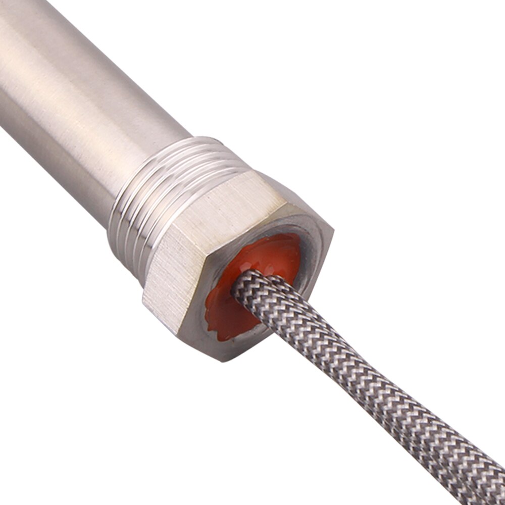 Grzałka patronowa zanurzeniowa cylindryczna grzałka grzewcza grzałka zapasowa 1/2 &quot;gwint 220V 0,3kw 0,5kw 1KW 1,5kw 2KW