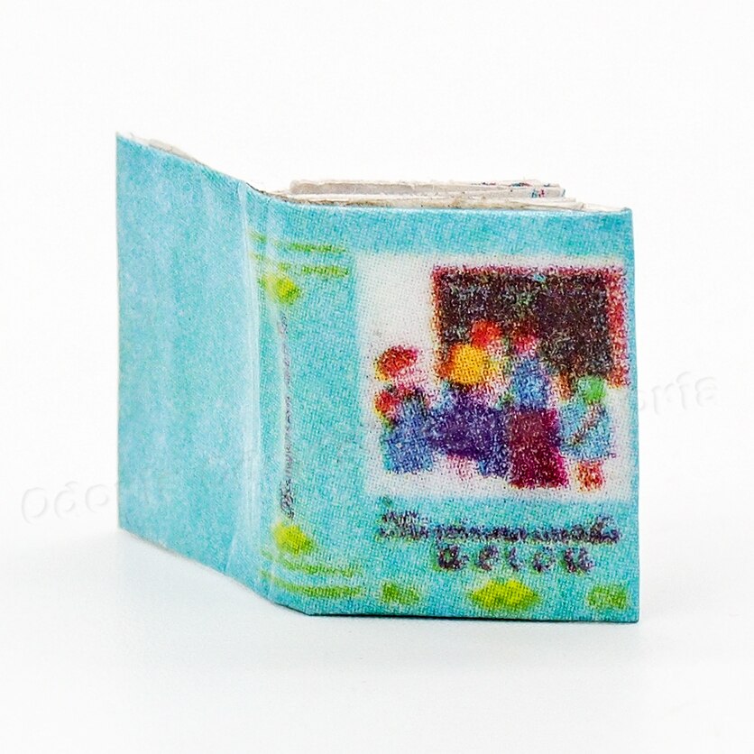 Odoria 1:12 Miniature Storybook Dolls' Accessories Book Dollhouse Decor For Study Room