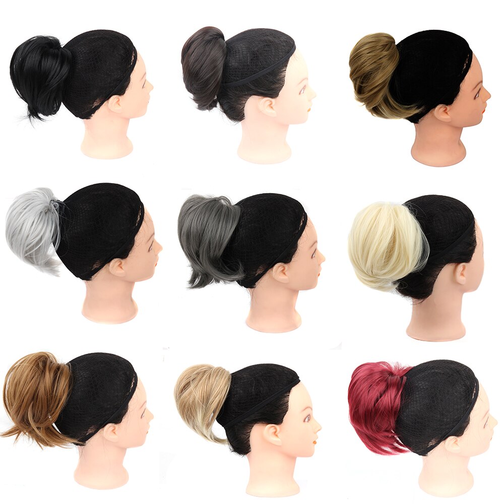 Extension de cheveux tousleo pour femmes | Extension de cheveux, queue de cheval avec bande de caoutchouc élastique, pour chignon