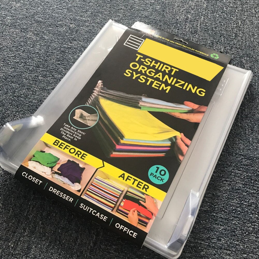 Sistema de organizador de ropa, organizador de armarios, cajones, organización, escritorio, oficina, archivador, novedad de , 5 unidades/lote