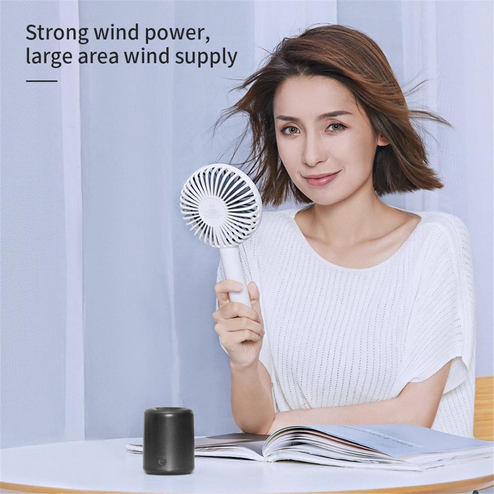 Mini Portable USB Fan gadget Desk Head Shaking Head Fan Usb Charging Student Handheld Fan for Office Cool Fans Home Laptop