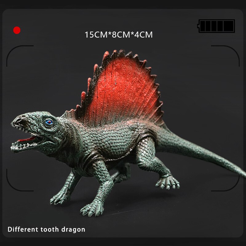 Dinosaurier spielzeug simulation modell Tyrannosaurus tier flügel drachen schwert zahn drachen junge sammlung: Different tooth drag