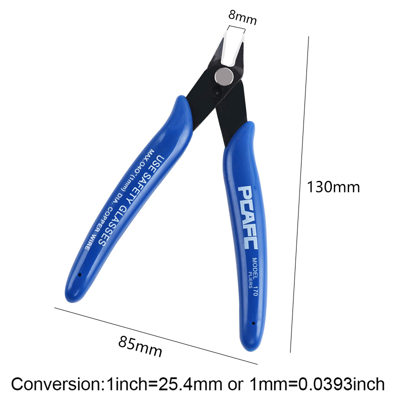 1PCS Bule Flush Side Scher Cutter Clipper Schneiden Perlen Zangen Für Schmuck Draht Werkzeuge Schmuck Zangen Werkzeuge & Ausrüstung kit