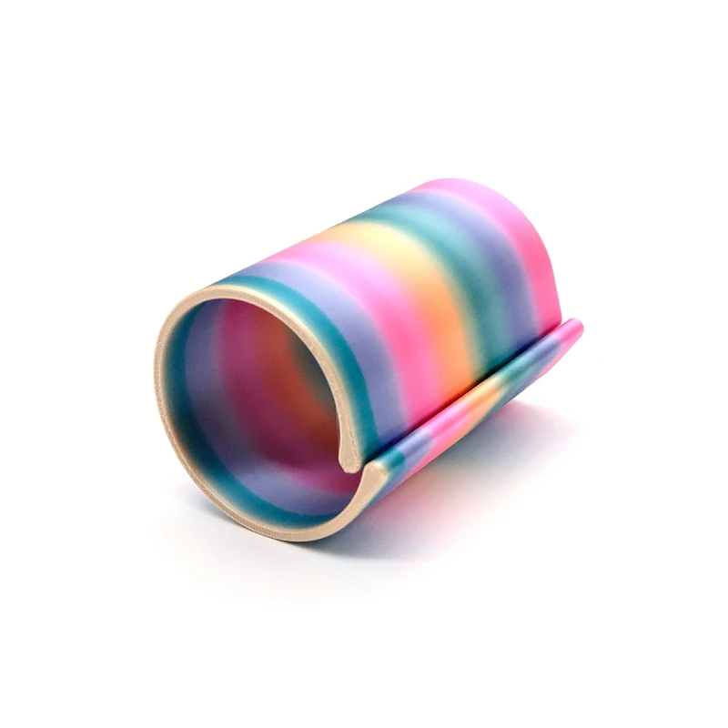 Diamantmalingshjelpemiddel diamantlerretsrulleholder for organisering av forskjellige lerretsstørrelser egnet for hobbymaterialer: Beige