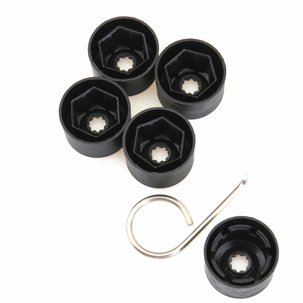 RWSYPL – cache-écrou de roue Anti-vol et Anti-poussière, pour Golf 5 MK5 Passat B6 Tiguan Eos, 1K0601173