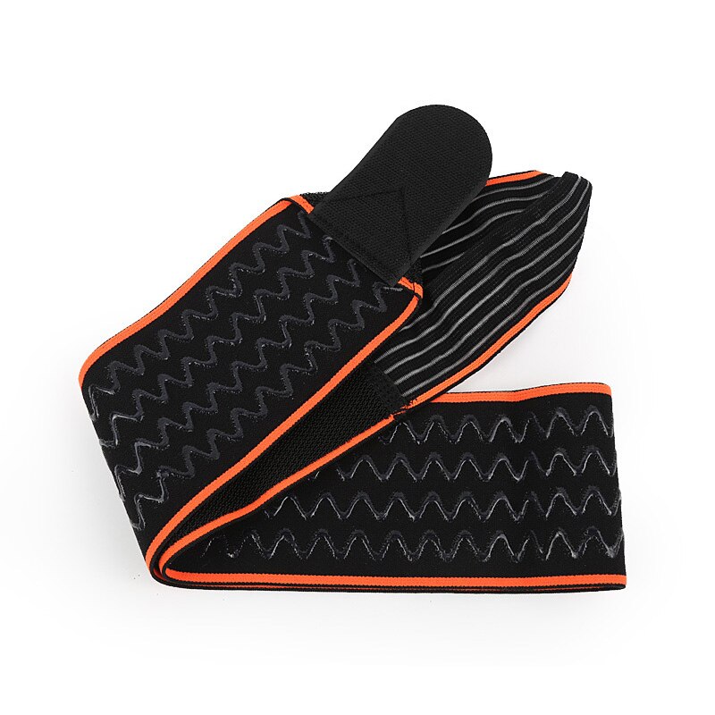 Kd36 1 stk silikon antiskli elastisk sanda gym sports ankel støtte bukse beskyttelse belter taekwondo karate ankel: Ett stykke appelsin