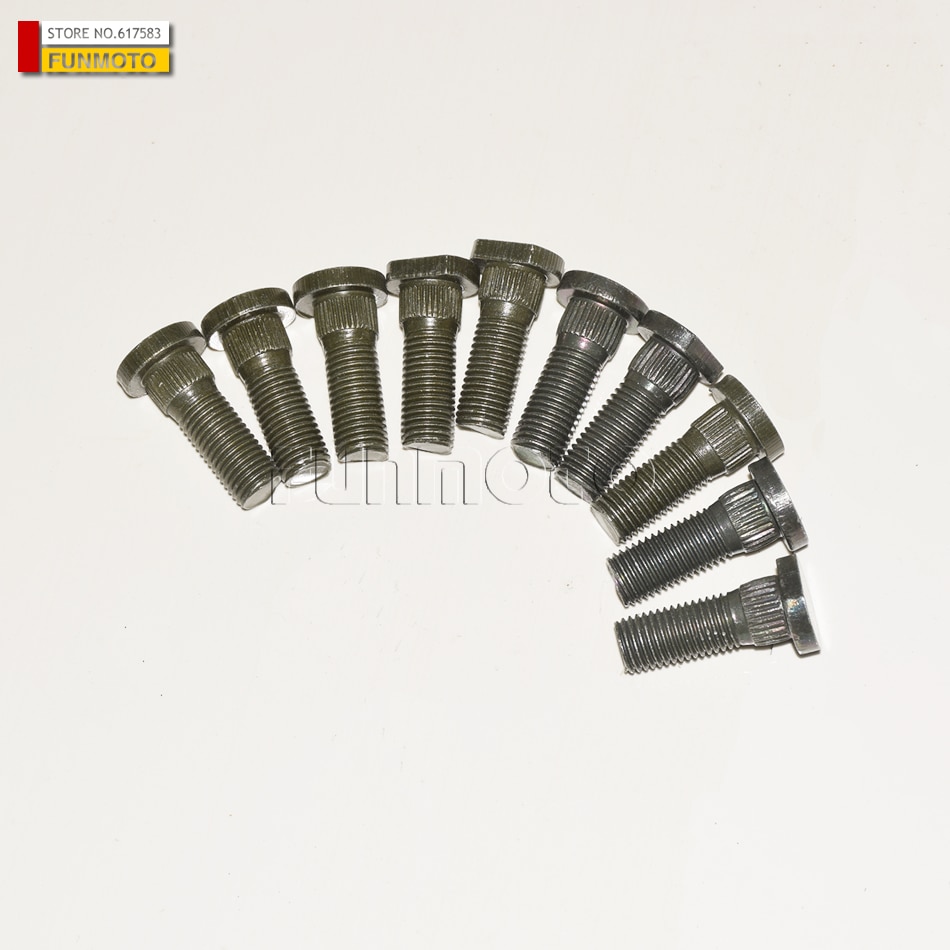 20 STÜCK FELGE SCHRAUBEN M10 ANZUG FÜR XT-GK150/250/KINROAD 150/250 Buggy