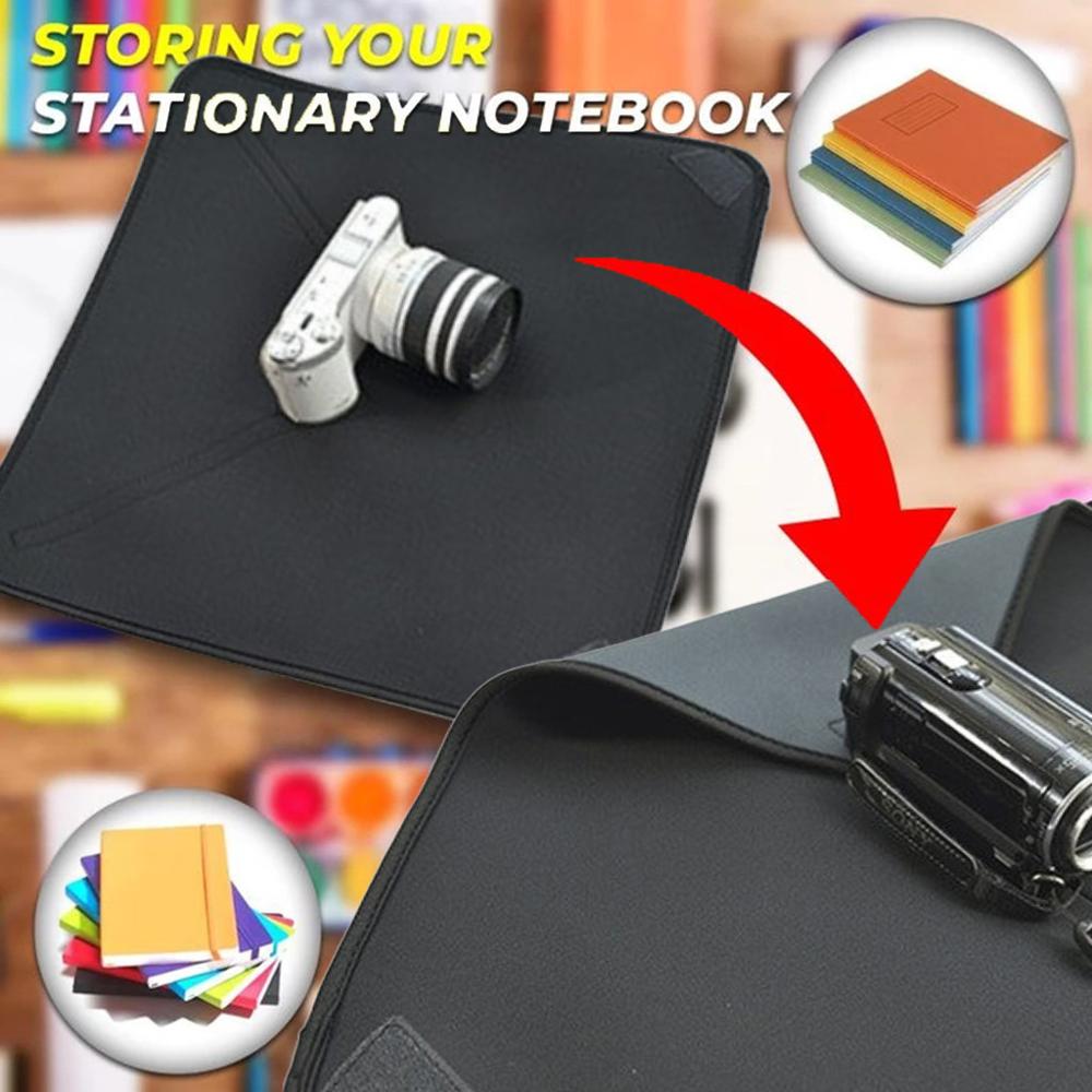 SLR Shockproof Neoprene Camera Protective Cloth Wrap Folding Camera Lens Pleated Cloth Photography Protective Cover #2D04