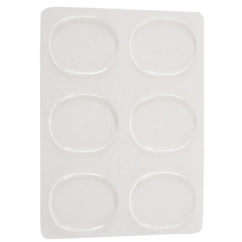 Amortisseur de batterie de caisse claire, 12 pièces, tampons de Gel, silencieux, accessoires de Percussion (Transparent)