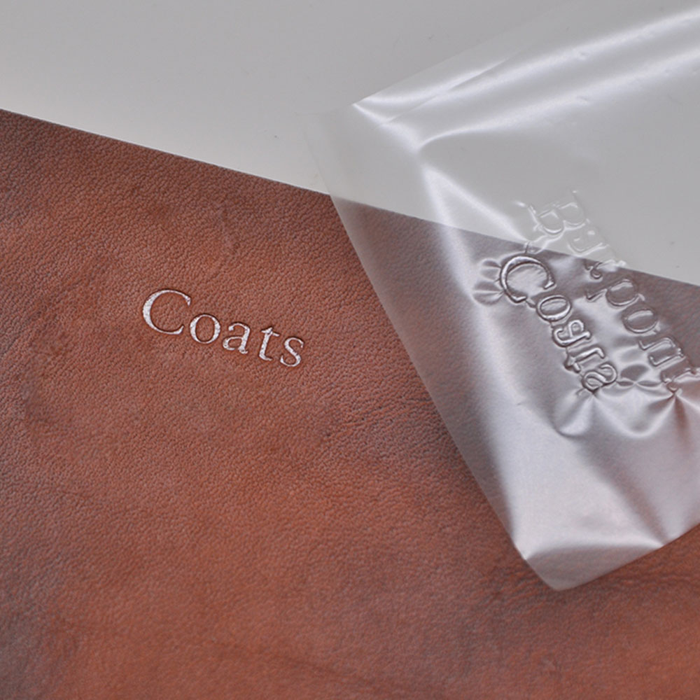 Free Ship One Roll Transparent Film 120M Length for Stamping Paper Solid Vinyl Protective Togo Leather for Pure PU