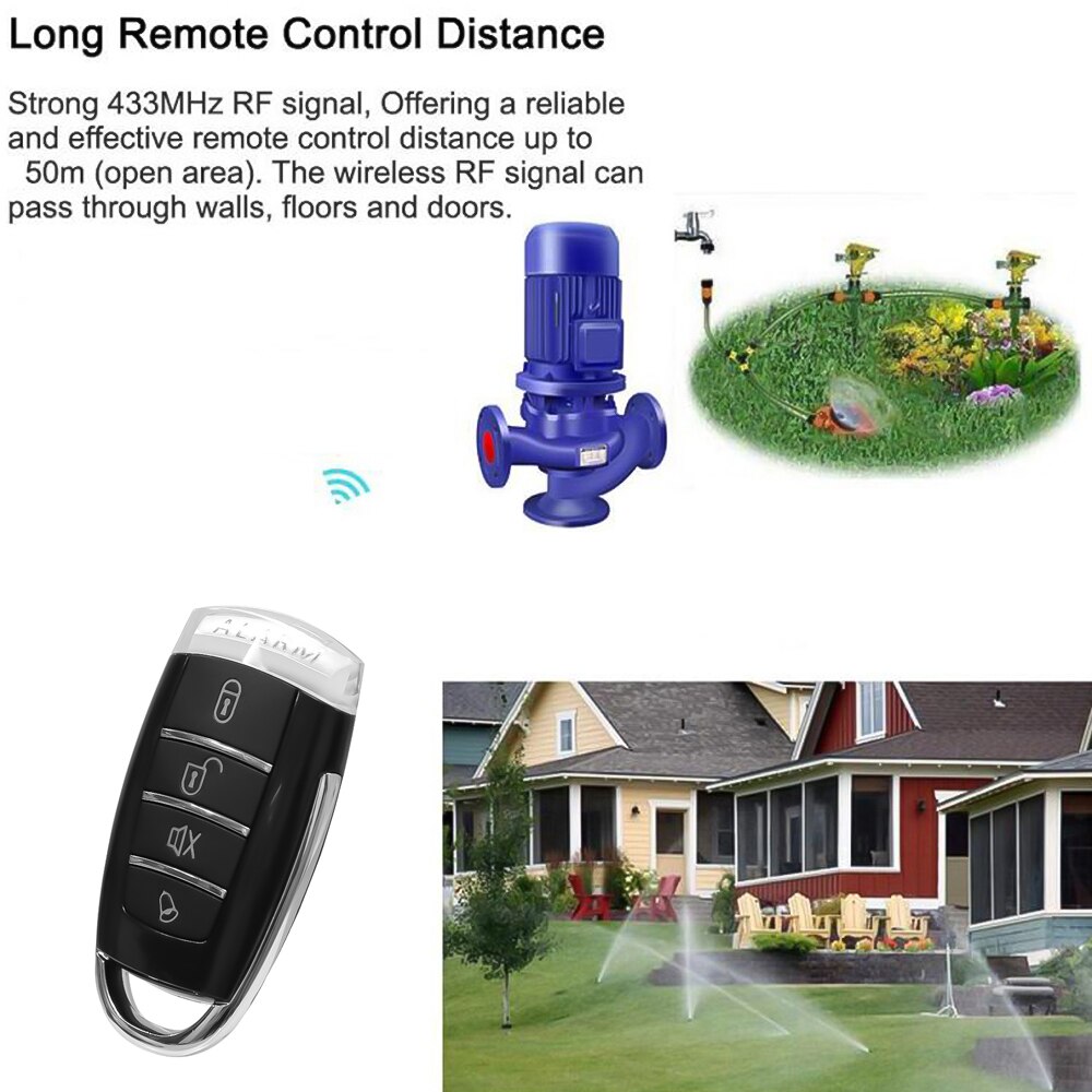 280Mhz-915Mhz Copy Clone Garage Door Remote Control Multi frequency Gate Control Clone Controller