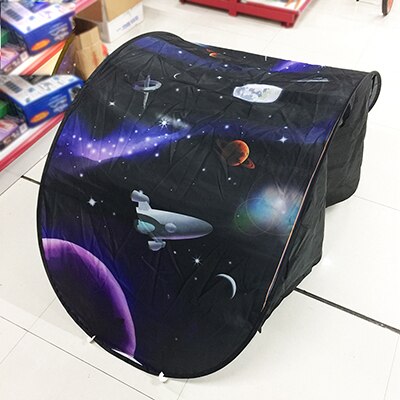 80*230 センチメートル子供テントベビーファンタスティック星夢テントファンタジー折りたたみペガサスムーン宇宙空間雪テントファンシー睡眠小道具: C