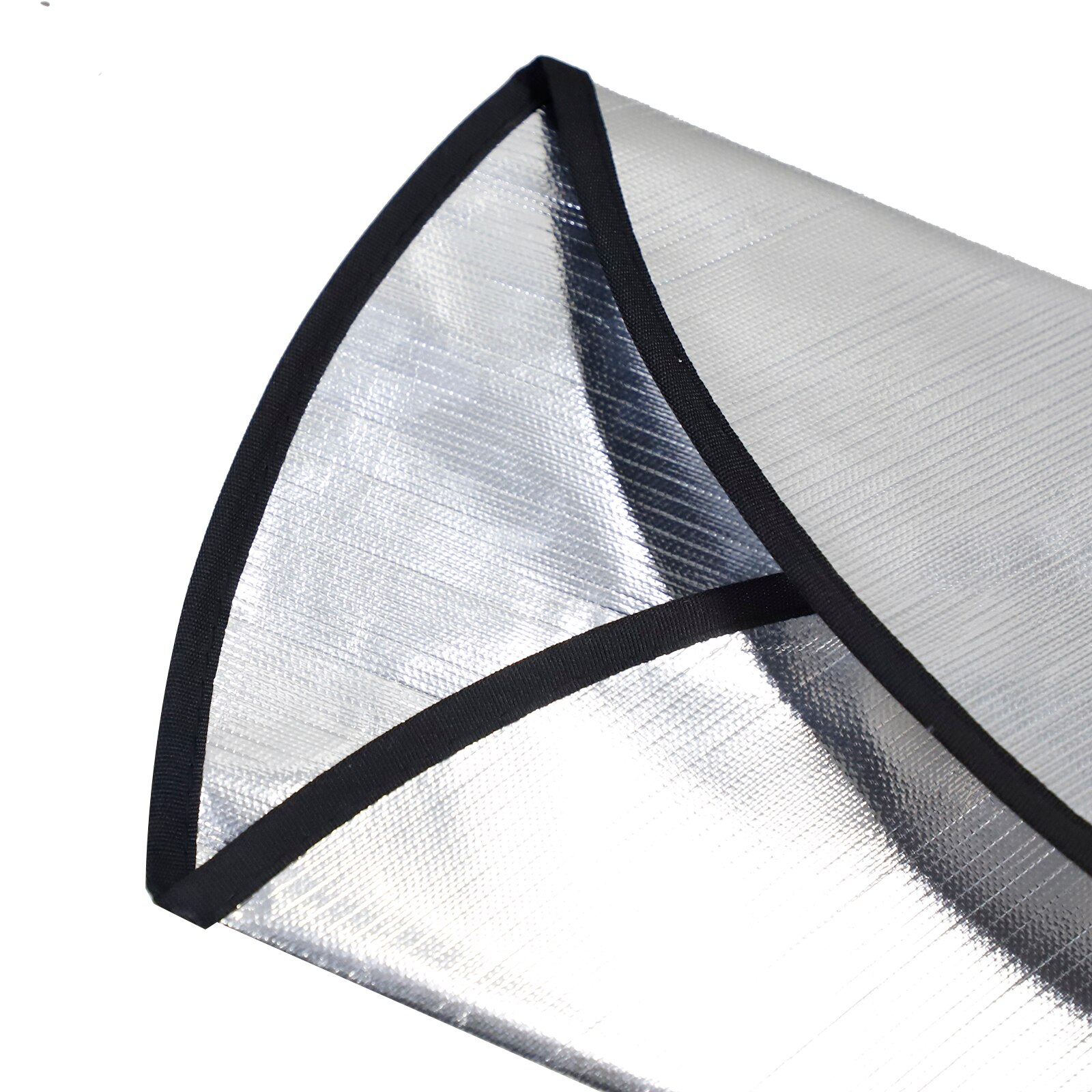 Eldgropsmatta rund eldgropsmatta grillmatta glasfiber aluminiumfolie rund högtemperaturbeständighet grillskyddsmatta
