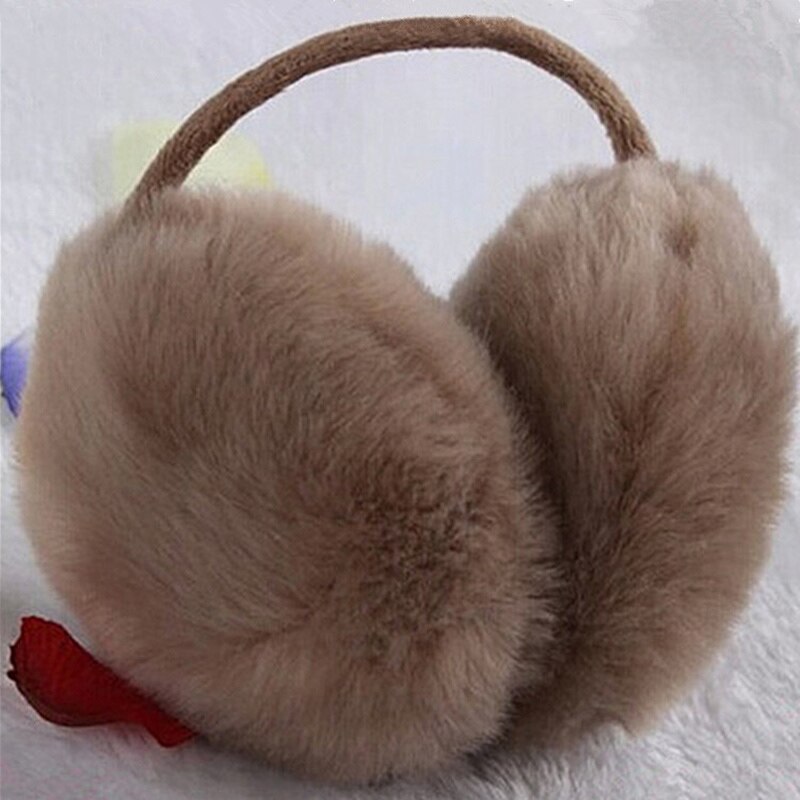Earmuffs Women Simple Casual Korean Style Solid Soft Comfortable Girls Pink Sweet Womens Ear Warmer Chic Harajuku All-match