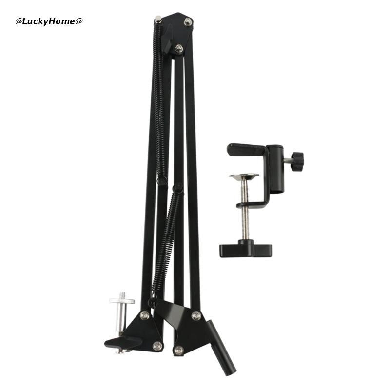 Overhead Tripod Mount for Camera Adjustable Over Head Arm with Phone Holder