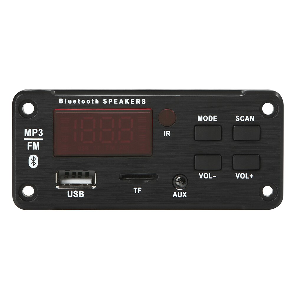 Mp3 Fm Radio Speler Auto Mp3 Bluetooth Muziekspeler Auto Usb MP3 Speler Tf Card Slot/Usb/Fm/Remote Decoding Board Module