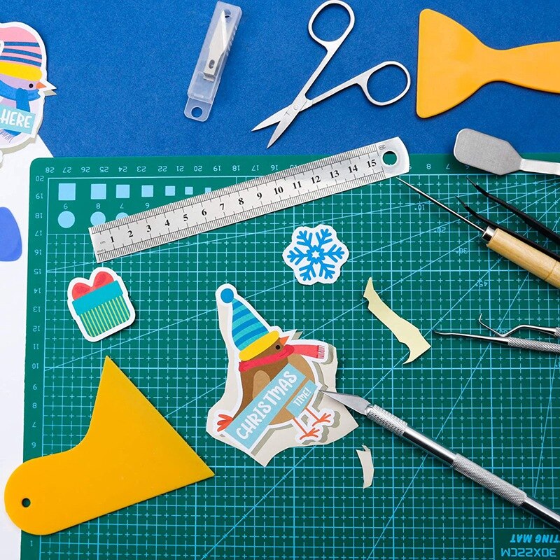 24 PCS Precision Craft Weeding Tools Kit For Weeding Vinyl, Cameos, DIY Art Work Cutting, Hobby, Scrapbook