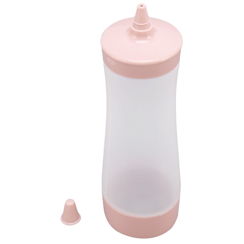 Bouteille à presser accessoires de cuisine saucière Sauce plastique vinaigre huile Ketchup Sauce Cruet distributeur de condiments